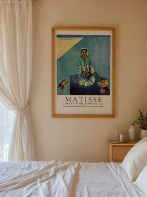 Henri Matisse - Zorah On The Terrace Plakat - 21 x 29.7 cm (A4) - Nellastore