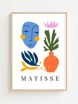 Henri Resting Figure Matisse Plakat - 21 x 29.7 cm - Nellastore