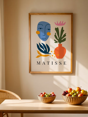 Henri Resting Figure Matisse Plakat - 21 x 29.7 cm - Nellastore