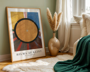 Hilma af Klint - Altarpiece No 3 Plakat - 21 x 29.7 cm (A4) - Nellastore