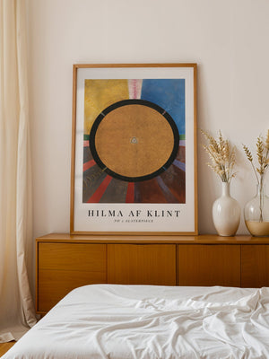 Hilma af Klint - Altarpiece No 3 Plakat - 21 x 29.7 cm (A4) - Nellastore