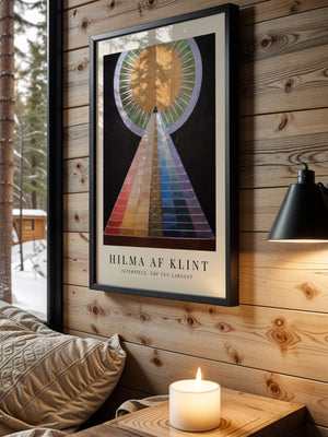 Hilma af Klint - Alterpiece Spiritual Light Plakat - 21 x 29.7 cm (A4) - Nellastore