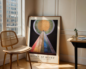 Hilma af Klint - Alterpiece Spiritual Light Plakat - 21 x 29.7 cm (A4) - Nellastore