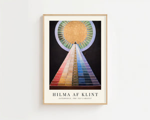 Hilma af Klint - Alterpiece Spiritual Light Plakat - 21 x 29.7 cm (A4) - Nellastore