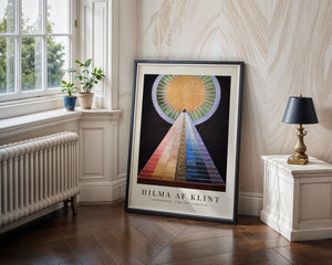 Hilma af Klint - Alterpiece Spiritual Light Plakat - 21 x 29.7 cm (A4) - Nellastore