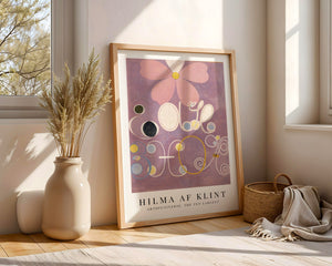 Hilma af Klint - Art Of Universe The Ten Largest Plakat - 21 x 29.7 cm (A4) - Nellastore