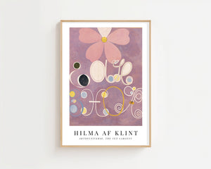 Hilma af Klint - Art Of Universe The Ten Largest Plakat - 21 x 29.7 cm (A4) - Nellastore