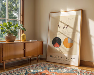 Hilma af Klint - Botanical Study Oats Plakat - 21 x 29.7 cm (A4) - Nellastore