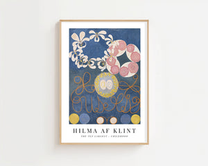 Hilma af Klint - Childhood Essence No. 1 Plakat - 21 x 29.7 cm (A4) - Nellastore