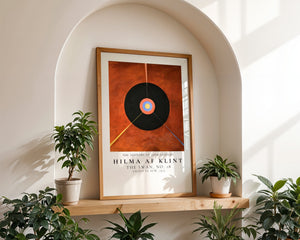 Hilma Af Klint - Dark Target Plakat - 21 x 29.7 cm (A4) - Nellastore