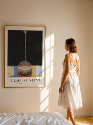 Hilma af Klint - Dove Harmony No. 2 Plakat - 21 x 29.7 cm (A4) - Nellastore