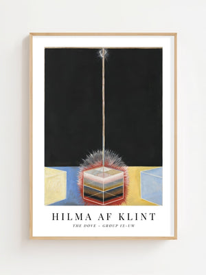 Hilma af Klint - Dove Harmony No. 2 Plakat - 21 x 29.7 cm (A4) - Nellastore