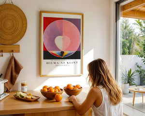 Hilma Af Klint - Doves No. 2 Plakat - 21 x 29.7 cm (A4) - Nellastore