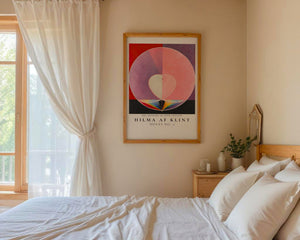 Hilma Af Klint - Doves No. 2 Plakat - 21 x 29.7 cm (A4) - Nellastore