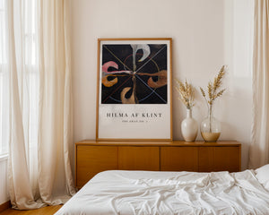 Hilma af Klint - Duality Swan No. 7 Plakat - 21 x 29.7 cm (A4) - Nellastore