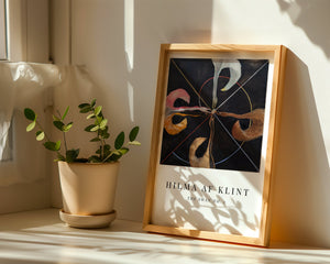 Hilma af Klint - Duality Swan No. 7 Plakat - 21 x 29.7 cm (A4) - Nellastore
