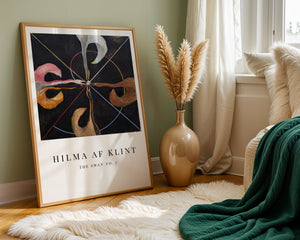 Hilma af Klint - Duality Swan No. 7 Plakat - 21 x 29.7 cm (A4) - Nellastore