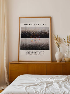 Hilma Af Klint - Golden Spiral Plakat - 21 x 29.7 cm (A4) - Nellastore