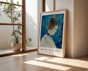 Hilma af Klint - Hilma Self Portrait Study Plakat - 21 x 29.7 cm (A4) - Nellastore