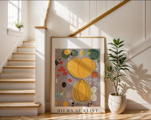 Hilma af Klint - Life Cycle No. 7 Plakat - 21 x 29.7 cm (A4) - Nellastore