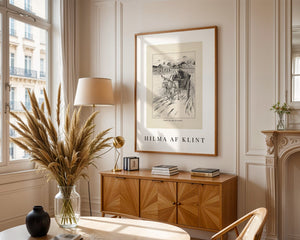Hilma af Klint - Lille Lapp - Natti Illustration IV Plakat - 21 x 29.7 cm (A4) - Nellastore