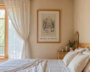 Hilma af Klint - Lille Lapp - Natti Illustration VI Plakat - 21 x 29.7 cm (A4) - Nellastore