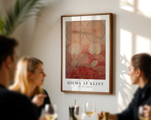 Hilma af Klint - Organic Patterns Study Plakat - 21 x 29.7 cm (A4) - Nellastore