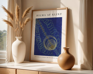 Hilma af Klint - Primordial Chaos Plakat - 21 x 29.7 cm (A4) - Nellastore