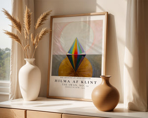 Hilma Af Klint - Rainbow Diamond Plakat - 21 x 29.7 cm (A4) - Nellastore