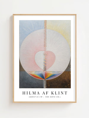 Hilma af Klint - Sacred Dove No. 1 Plakat - 21 x 29.7 cm (A4) - Nellastore