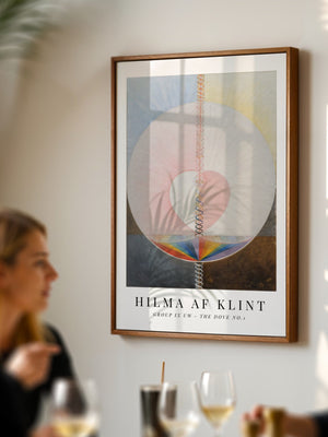 Hilma af Klint - Sacred Dove No. 1 Plakat - 21 x 29.7 cm (A4) - Nellastore