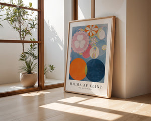 Hilma af Klint - Spiritual Forms Composition Plakat - 21 x 29.7 cm (A4) - Nellastore
