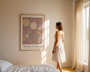 Hilma af Klint - Swan Symbolism No. 7 Plakat - 21 x 29.7 cm (A4) - Nellastore