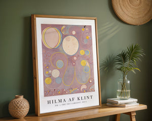 Hilma af Klint - Swan Symbolism No. 7 Plakat - 21 x 29.7 cm (A4) - Nellastore