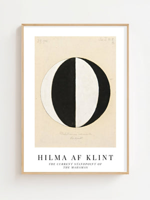 Hilma af Klint - The Current Standpoint Of The Mahatmas Plakat - 21 x 29.7 cm (A4) - Nellastore