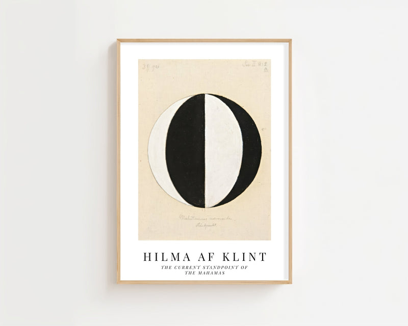 Hilma af Klint - The Current Standpoint Of The Mahatmas Plakat - 21 x 29.7 cm (A4) - Nellastore