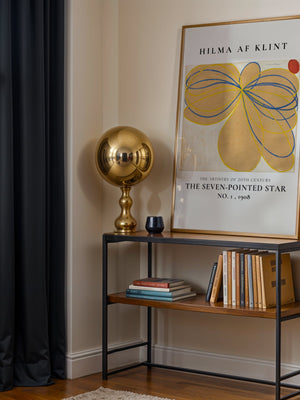 Hilma Af Klint - The Seven - Pointed Star Plakat - 21 x 29.7 cm (A4) - Nellastore