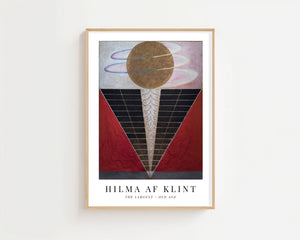 Hilma af Klint - The Ten Largest Old Age Plakat - 21 x 29.7 cm (A4) - Nellastore