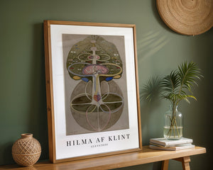 Hilma af Klint - Tree Of Knowledge No 1 Plakat - 21 x 29.7 cm (A4) - Nellastore