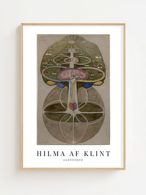Hilma af Klint - Tree Of Knowledge No 1 Plakat - 21 x 29.7 cm (A4) - Nellastore