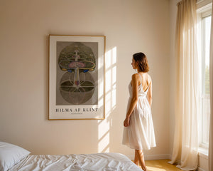 Hilma af Klint - Tree Of Knowledge No 1 Plakat - 21 x 29.7 cm (A4) - Nellastore
