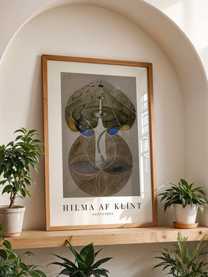 Hilma af Klint - Tree Of Knowledge No 2 Plakat - 21 x 29.7 cm (A4) - Nellastore