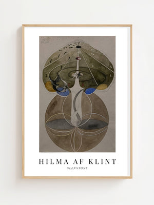 Hilma af Klint - Tree Of Knowledge No 2 Plakat - 21 x 29.7 cm (A4) - Nellastore