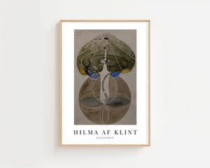 Hilma af Klint - Tree Of Knowledge No 2 Plakat - 21 x 29.7 cm (A4) - Nellastore