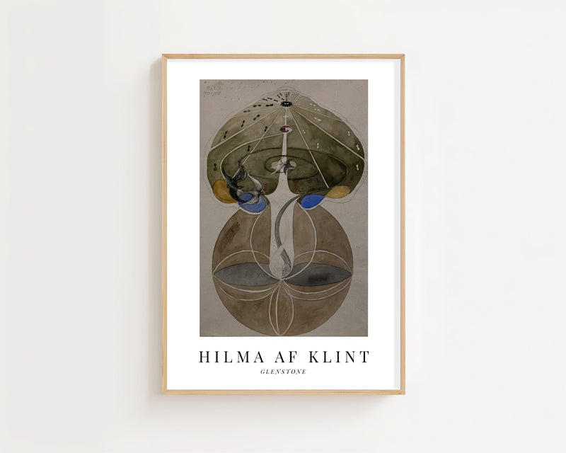 Hilma af Klint - Tree Of Knowledge No 2 Plakat - 21 x 29.7 cm (A4) - Nellastore