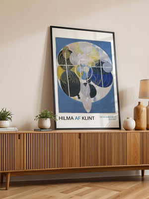 Hilma af Klint - Wu - Rosen Series No. 5 Plakat - 21 x 29.7 cm (A4) - Nellastore