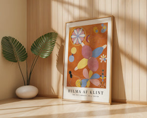 Hilma af Klint - Youth Energy No. 4 Plakat - 21 x 29.7 cm (A4) - Nellastore