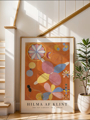 Hilma af Klint - Youth Energy No. 4 Plakat - 21 x 29.7 cm (A4) - Nellastore