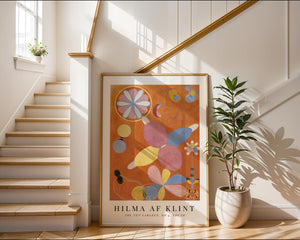 Hilma af Klint - Youth Energy No. 4 Plakat - 21 x 29.7 cm (A4) - Nellastore