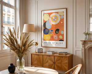 Hilma af Klint - Youth Flow No. 3 Plakat - 21 x 29.7 cm (A4) - Nellastore